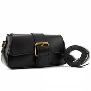 Кросбоді з еко-шкіри зі стильним замком Lilly P4-1588A