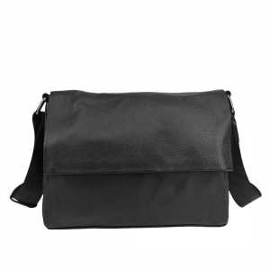 Кросбоди кожаное с клапаном классическое UnaBorsetta NB2-3141A