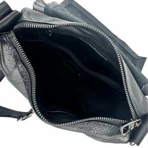 Кросбоди кожаное с клапаном классическое UnaBorsetta NB2-3141A