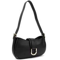 Кроссбоди кожаное полукруглое Firenze Italy F-IT-98100A