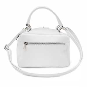 Мягкая кожаная сумка на два отдела с ручкой Firenze Italy F-IT-1045W