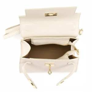 Невелика класична шкіряна сумочка Firenze Italy F-IT-9866WB