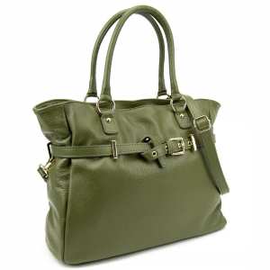 Повсякденна жіноча сумка з акцентним ремінцем Firenze Italy F-IT-7638OL