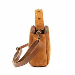 Замшеве кросбоді на три відділи Tavinchi CH-0125DB-Y