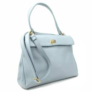 Классическая кожаная сумка через плечо Firenze Italy F-IT-777BL