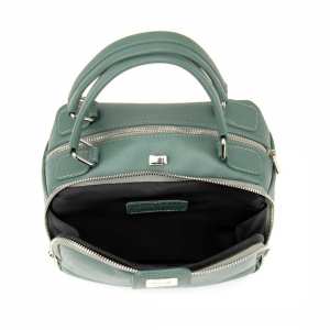 Мягкая кожаная сумка на два отдела с ручкой Firenze Italy F-IT-1045M