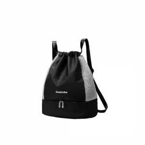 Текстильна спортивная сумка чорна Confident TB1-T-802A