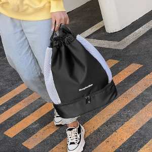 Текстильна спортивная сумка чорна Confident TB1-T-802A