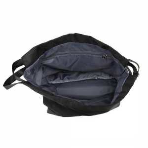 Текстильна спортивная сумка чорна Confident TB1-T-802A