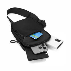 Текстильна чоловіча сумка через плече Confident ATN02-1370A