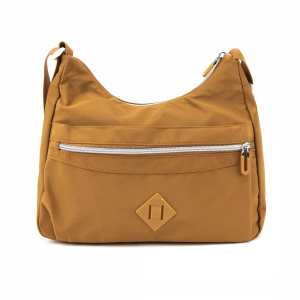 Женский коричневый тканевый мессенджер Confident WT1-206C