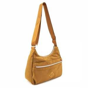 Женский коричневый тканевый мессенджер Confident WT1-206C