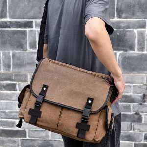 Горизонтальний текстильний месенджер з клапаном Confident ATN01-X602C Горизонтальний текстильний месенджер з клапаном Confident ATN01-X602C