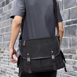 Горизонтальний текстильний месенджер з клапаном Confident ATN01-X602A Горизонтальний текстильний месенджер з клапаном Confident ATN01-X602A