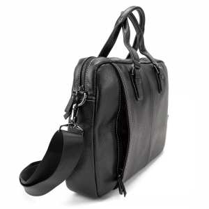 Чорна сумка для ноутбука чоловіча Tiding Bag A25F-17626A Чорна сумка для ноутбука чоловіча Tiding Bag A25F-17626A