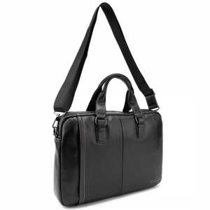 Чорна сумка для ноутбука чоловіча Tiding Bag A25F-17626A Чорна сумка для ноутбука чоловіча Tiding Bag A25F-17626A