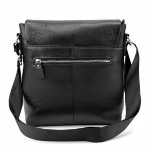Мессенджер черный кожаный TIDING BAG A25-8805A Мессенджер черный кожаный TIDING BAG A25-8805A