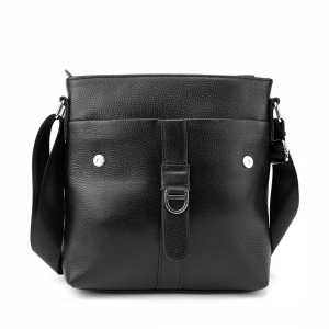 Мессенджер черный кожаный TIDING BAG A25-8805A Мессенджер черный кожаный TIDING BAG A25-8805A