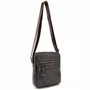 Мужская кожаная сумка через плечо Tiding Bag M56-3646-1C
