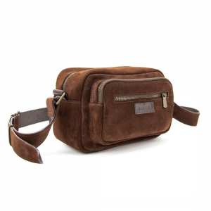 Замшевое мягкое небольшое кроссбоди Tavinchi CH-0235DB-Y