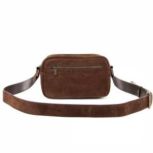 Замшевое мягкое небольшое кроссбоди Tavinchi CH-0235DB-Y