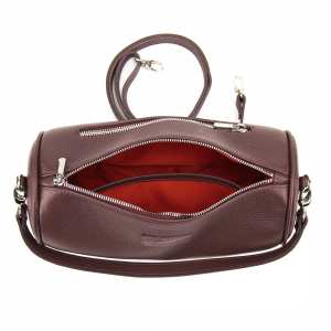 Шкіряне стильне кроссбоді у формі бочонка Tavinchi CH-0777BO-FL