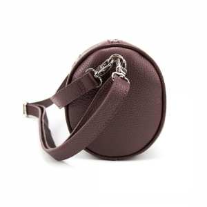 Шкіряне стильне кроссбоді у формі бочонка Tavinchi CH-0777BO-FL