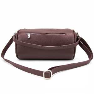 Шкіряне стильне кроссбоді у формі бочонка Tavinchi CH-0777BO-FL