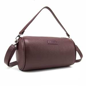 Шкіряне стильне кроссбоді у формі бочонка Tavinchi CH-0777BO-FL