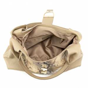 Жіноча містка шкіряна сумка на плече із вставкою рептилія Tavinchi CH-555WB-R Жіноча містка шкіряна сумка на плече із вставкою рептилія Tavinchi CH-555WB-R