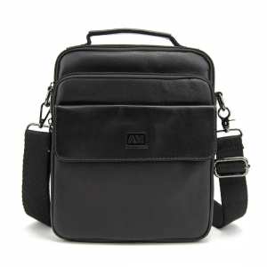 Чоловіча барсетка велика з натуральної шкіри Ruff Ryder RR-10101A