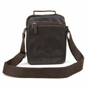 Месенджер шкіряний на кілька відділень чорний Ruff Ryder RR-9102-1DB