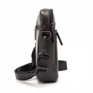 Маленька чоловіча сумка через плече шкіряна Ruff Ryder RR-001-3DB