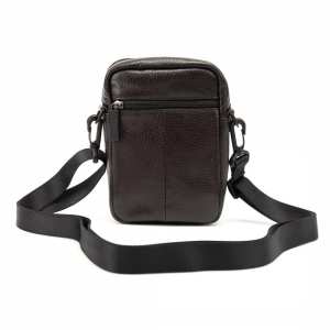 Маленька чоловіча сумка через плече шкіряна Ruff Ryder RR-001-3DB
