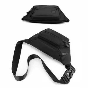 Чоловіча поясна сумка текстильна Confident AT08-1258A