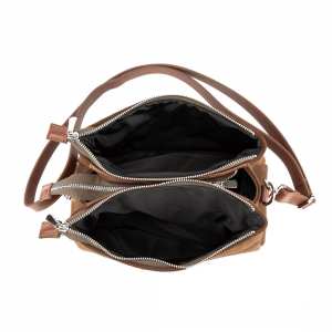 Вместительное кроссбоди на три отдела Tavinchi CH-011DB-Y