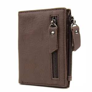 Мягкое кожаное портмоне на кнопке Tiding Bag M39-FA852C