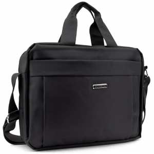 Сумка-портфель мужская текстильная для ноутбука 13' и документов Tiding Bag M56-3813A Сумка-портфель мужская текстильная для ноутбука 13' и документов Tiding Bag M56-3813A