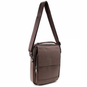Месенджер шкіряний з ручкою Tiding Bag A25F-FL-9747C
