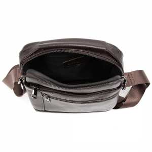 Чоловіча шкіряна сумка месенджер Tiding Bag A25F-2217DB