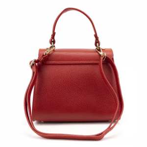 Небольшая классическая кожаная сумочка Firenze Italy F-IT-9866R