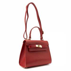 Небольшая классическая кожаная сумочка Firenze Italy F-IT-9866R