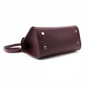 Небольшая классическая кожаная сумочка Firenze Italy F-IT-9866BO