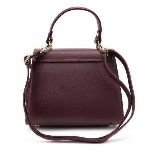 Небольшая классическая кожаная сумочка Firenze Italy F-IT-9866BO