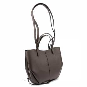 Черная кожаная женская сумка средних размеров Firenze Italy F-IT-7666DB