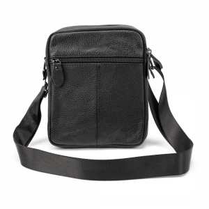 Кожаный небольшой мессенджер на два отделения Tiding Bag M56-2007A