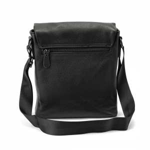 Чоловіча шкіряна сумка через плече з клапаном Tiding Bag M56-3568A