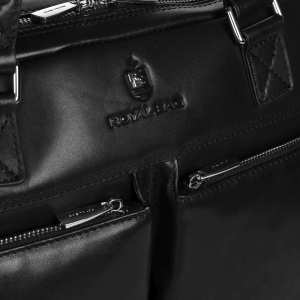Большая вместительная кожаная сумка для командировок Royal Bag RB002A