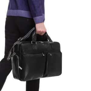 Большая вместительная кожаная сумка для командировок Royal Bag RB002A