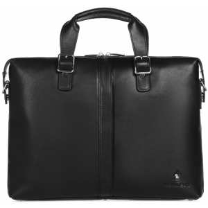 Ділова сумка з гладкої шкіри для документів Royal Bag RB004A